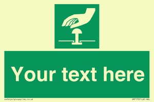 Custom Safe condition: Emergency stop button